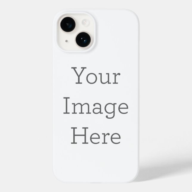 Case-Mate telefone fodral, Apple iPhone 14, Barely There (Baksida)