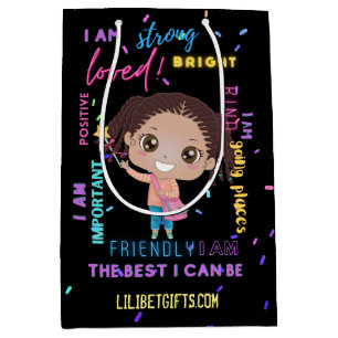 Skapa din egen jag är - positiva flickanställnings