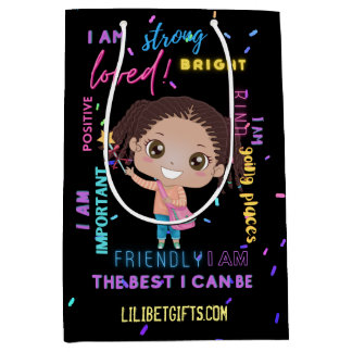 Skapa din egen jag är - positiva flickanställnings