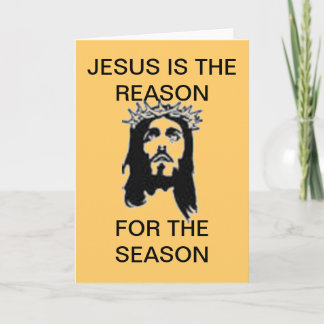 SKAPA DIN EGEN JESUS ÄR ORSAKSKORTET HELGKORT