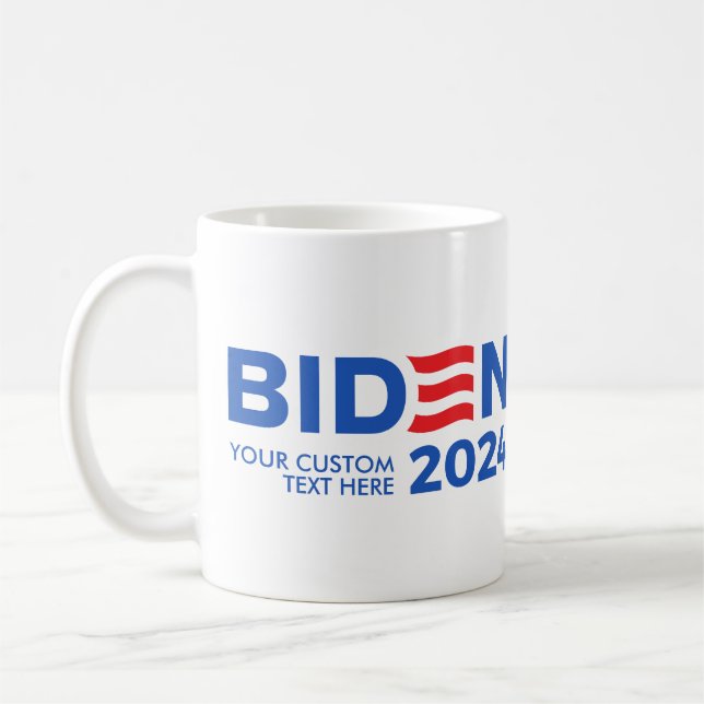 Skapa din egen Joe Biden 2024 Kaffemugg (Vänster)