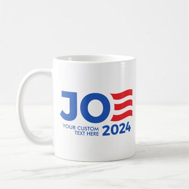 Skapa din egen Joe Biden 2024 Kaffemugg (Vänster)