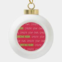 Skapa din egen jul eller Helgdag Ornament