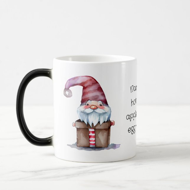 Skapa Din Egen Jul Tomte i Ask Magisk Mugg (Vänster)