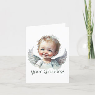 Skapa din egen julängel från Lycklig Baby Helgkort