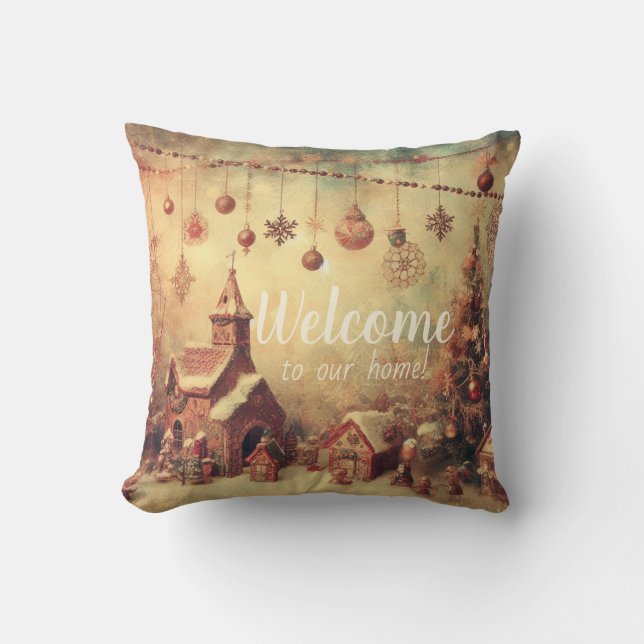 Skapa din egen julby kudde (Framsida)