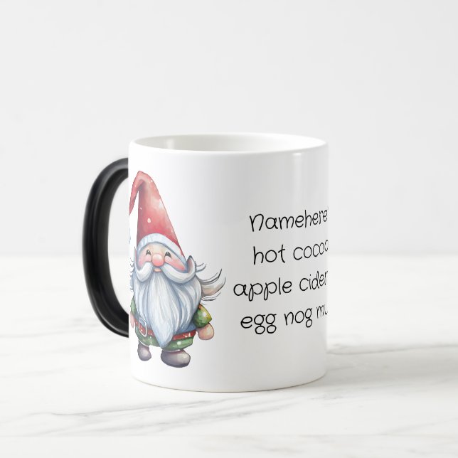 Skapa Din Egen Julgnom Magisk Mugg (Framsida vänster)