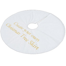 Skapa din egen Julgran Skirt Julgransmatta Fleece