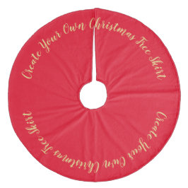 Skapa din egen Julgran Skirt Julgransmatta Fleece