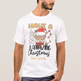 Skapa din egen julkllama t shirt