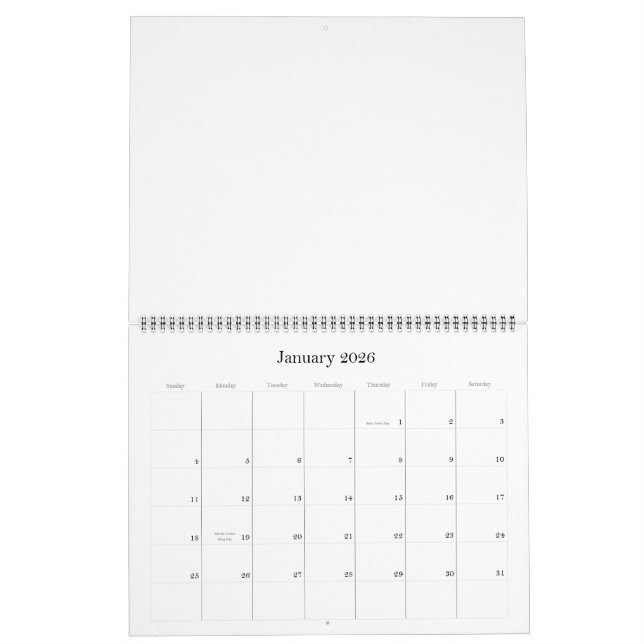 Skapa din egen kalender (Jan 2026)