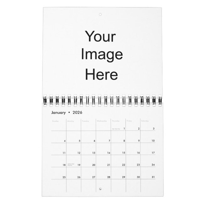 Skapa din egen kalender, liten kalender (Jan 2026)