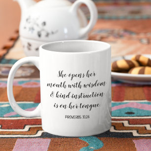 Skapa Din Egen Kalligrafi Bibel Vers Text Kaffemugg