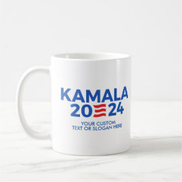 Skapa din egen kamala Harris 2024 Rectangular Sti Kaffemugg