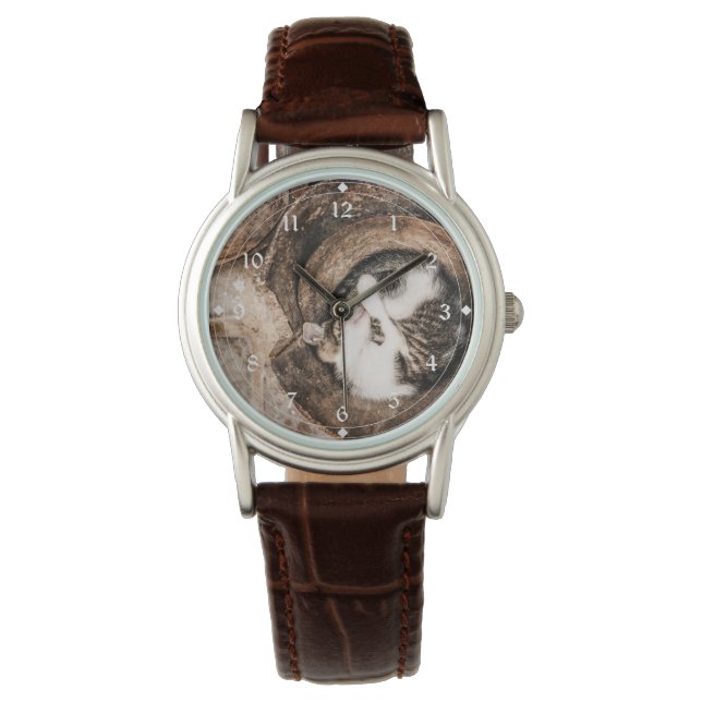 Skapa din egen - kattnåda armbandsur (Framsida)