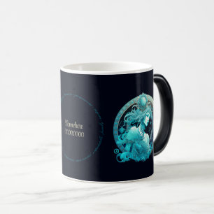 Skapa din egen kelestial Aquarius Zodiac Magisk Mugg