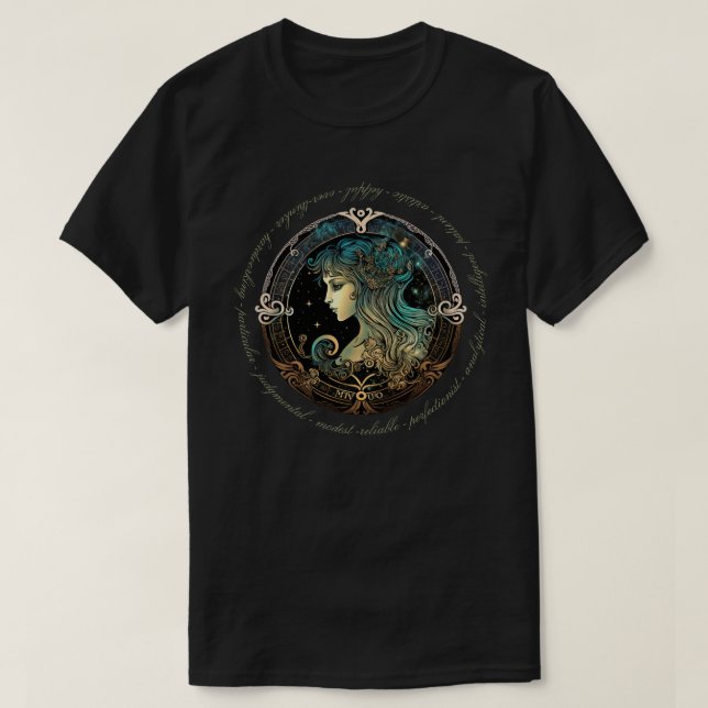 Skapa din egen kelestial Våg Zodiac T Shirt (Design framsida)