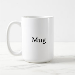 Skapa din egen klassiska 15 oz kaffemugg