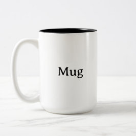 Skapa din egen klassiska 15 oz Två-Tonad mugg