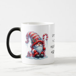 Skapa Din Egen Knubbig Pepparmynta Jul Tomte Magisk Mugg