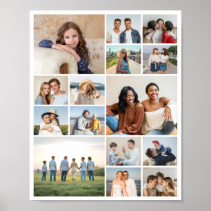 Skapa din egen kollage med 15 bilder poster