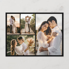 Skapa din egen kollage med 4 foton vykort