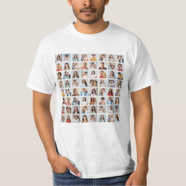 Skapa din egen kollage med 64 bilder t shirt