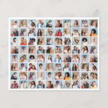 Skapa din egen kollagepappersark med 80 bilder