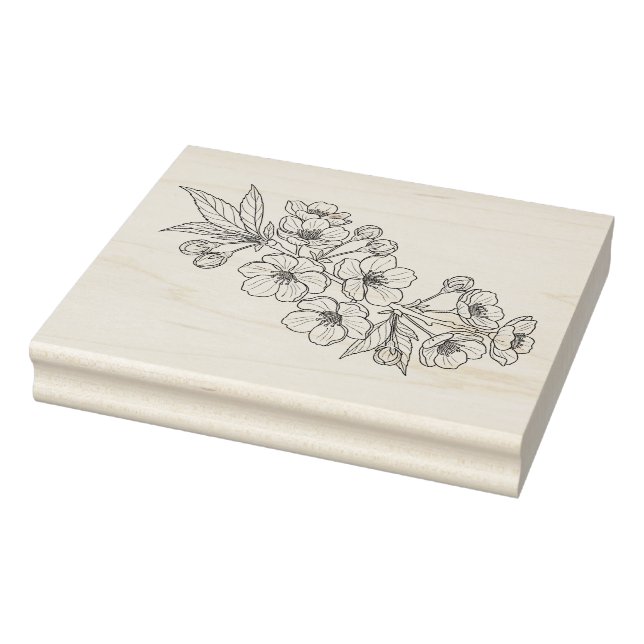 Skapa din egen körsbärsblomgren stämpel (Stämpel)