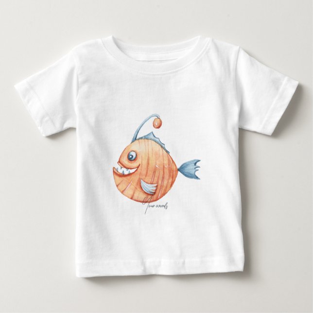 Skapa din egen kutangulerfisk t shirt (Framsida)