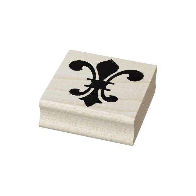 Skapa din egen långa smala Fleur De Lis Stämpel (Stämpel)