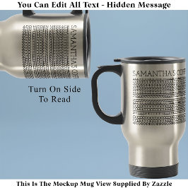Skapa din egen länge Gömt Message 148BS-Novelty Resemugg