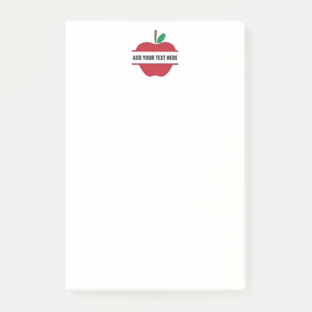 Skapa din egen lärarmonogramPersonlig Post-it Block (Framsida)