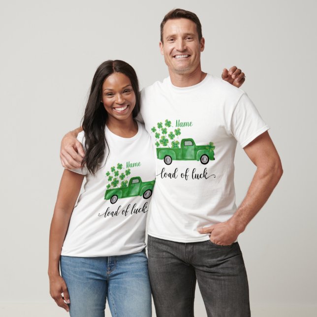 Skapa din egen last vid Tur St Pats Lastbil T Shirt (Unisex)
