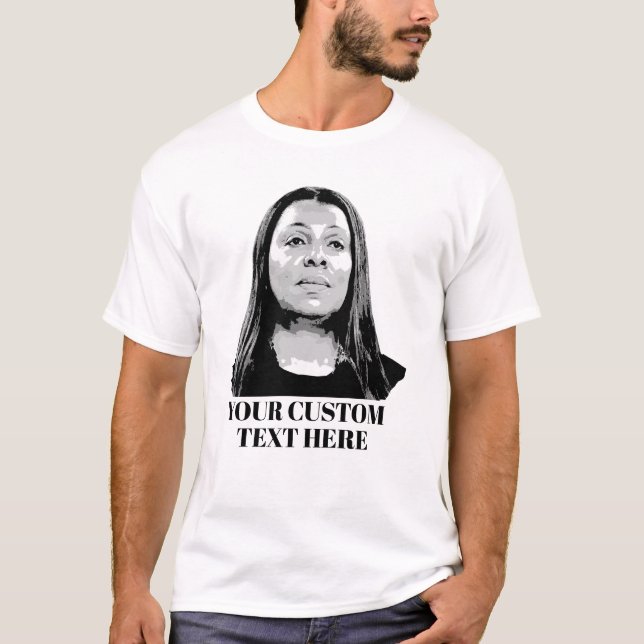 Skapa din egen Letitia James Design T Shirt (Framsida)