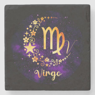 Skapa Din Egen Lila Celestiala Jungfrun Stenunderlägg