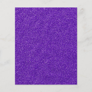 Skapa din egen Lila Glitter Flygblad