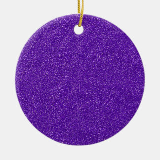 Skapa din egen Lila Glitter Julgransprydnad Keramik