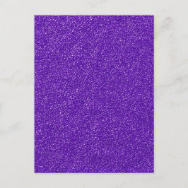 Skapa din egen Lila Glitter Vykort