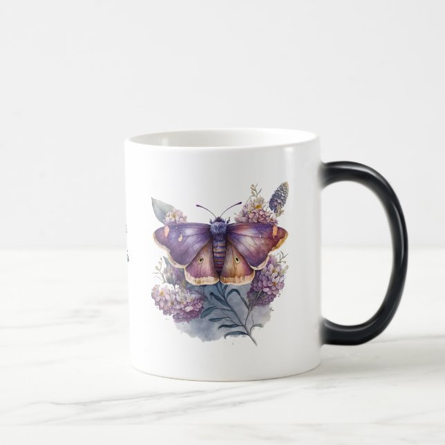 Skapa din egen Lila Moth Wildwers Magisk Mugg (Höger)