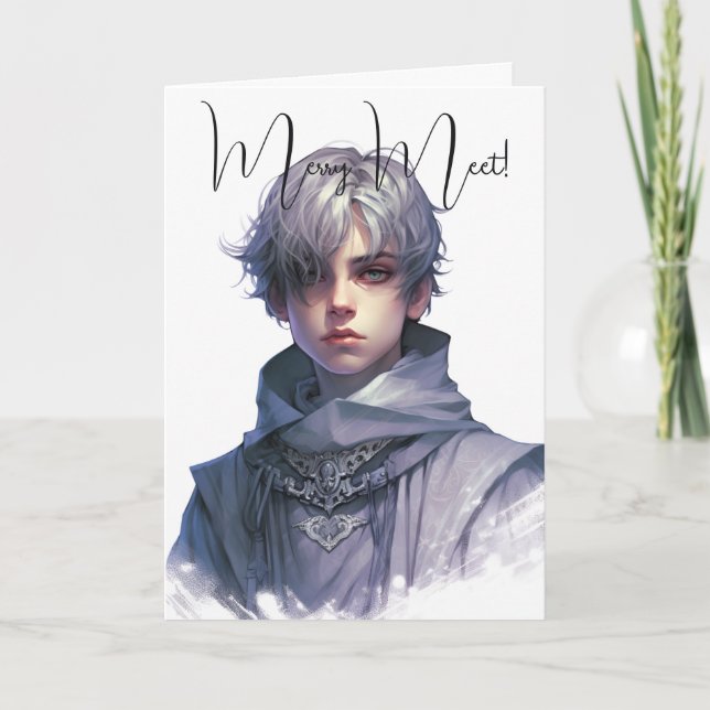 Skapa din egen Lila Prince Kort (Framsida)