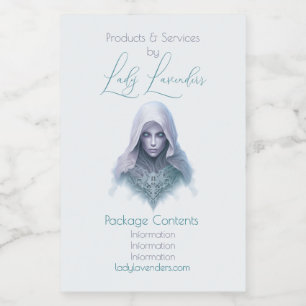 Skapa din egen Lila Seer Witch Apothecary-märkning Mat Etikett