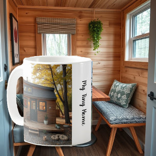 Skapa din egen lilla hemfoto kaffemugg
