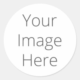 Skapa din egen lilla runda-etikett runt klistermärke