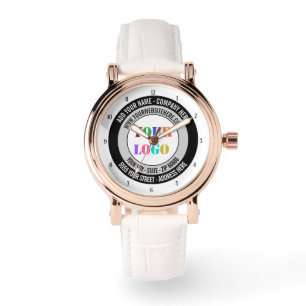 Skapa din egen logotyp Affärsur Present Mall Armbandsur