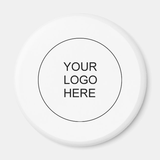 Skapa din egen Logotyp Lägg till textmall Magnet (Framsidan)