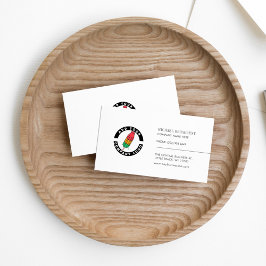 Skapa din egen Logotyp Modern Minimalist Visitkort