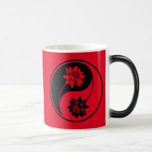 Skapa din egen Lotus Yin Yang-symbol Magisk Mugg