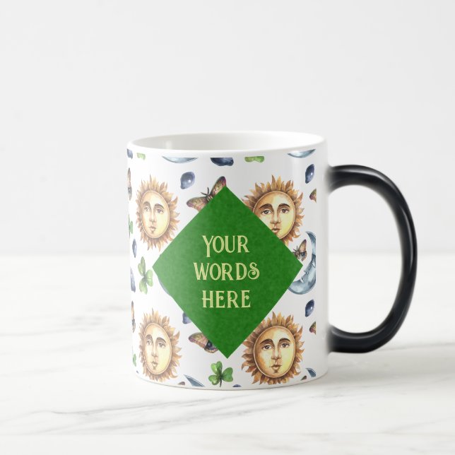 Skapa din egen lucky Celestial Butterfly Magisk Mugg (Höger)
