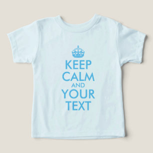 Skapa din egen Lugn för Himmel Blue Behålla T Shirt